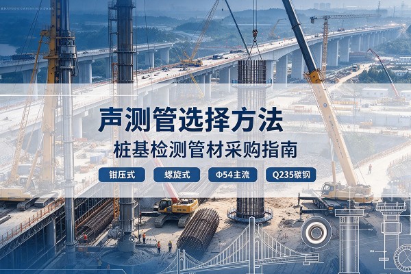 赤城声测管选型标准