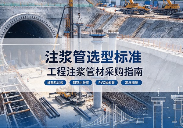 赤城注浆管选型标准